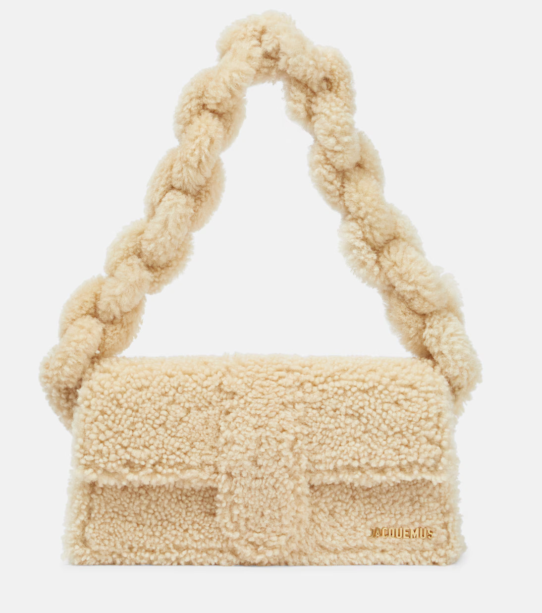 Le Bambidou shearling shoulder bag | Mytheresa (UK)
