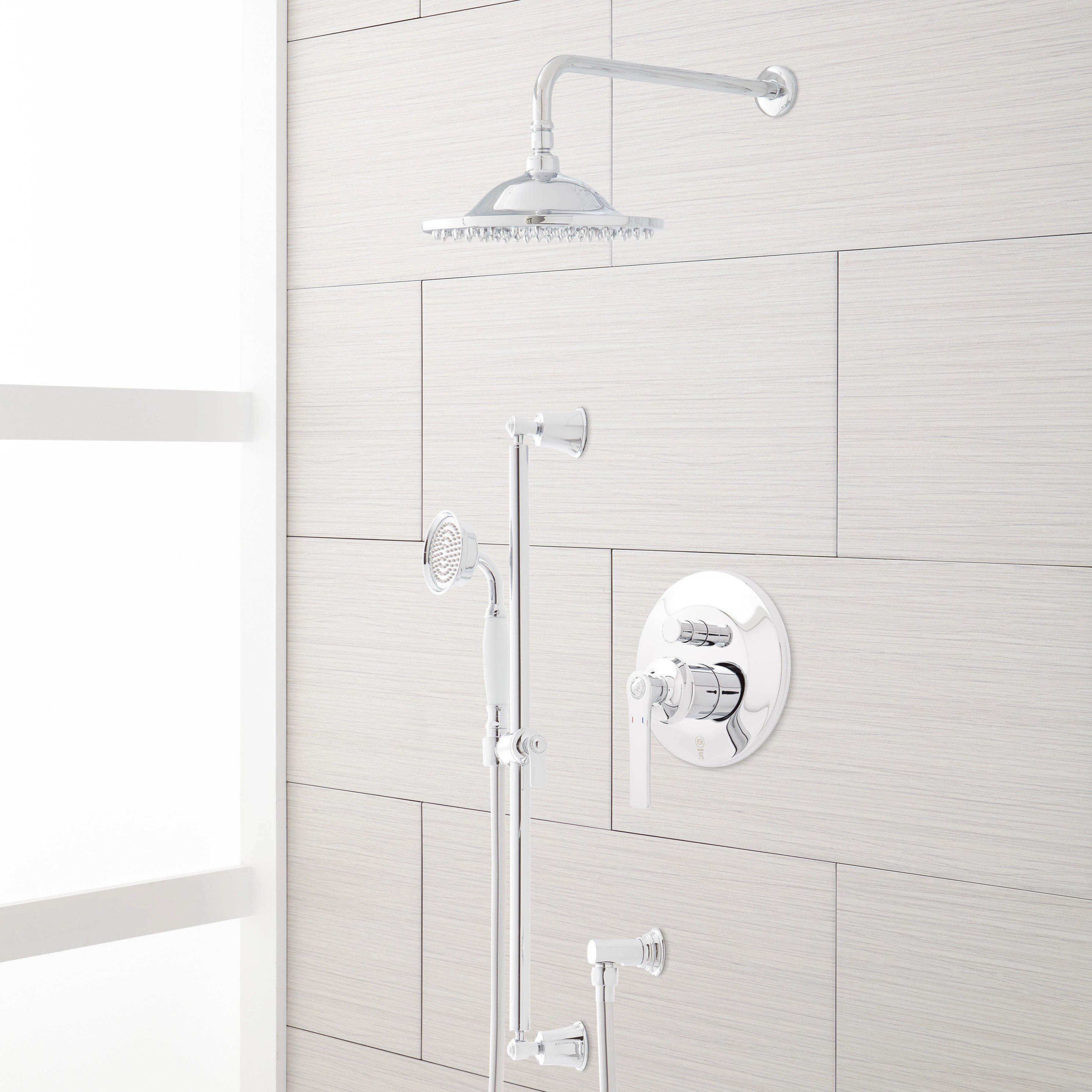 436854 Cooper Complete Shower System with Rough-in Valve | Wayfair North America