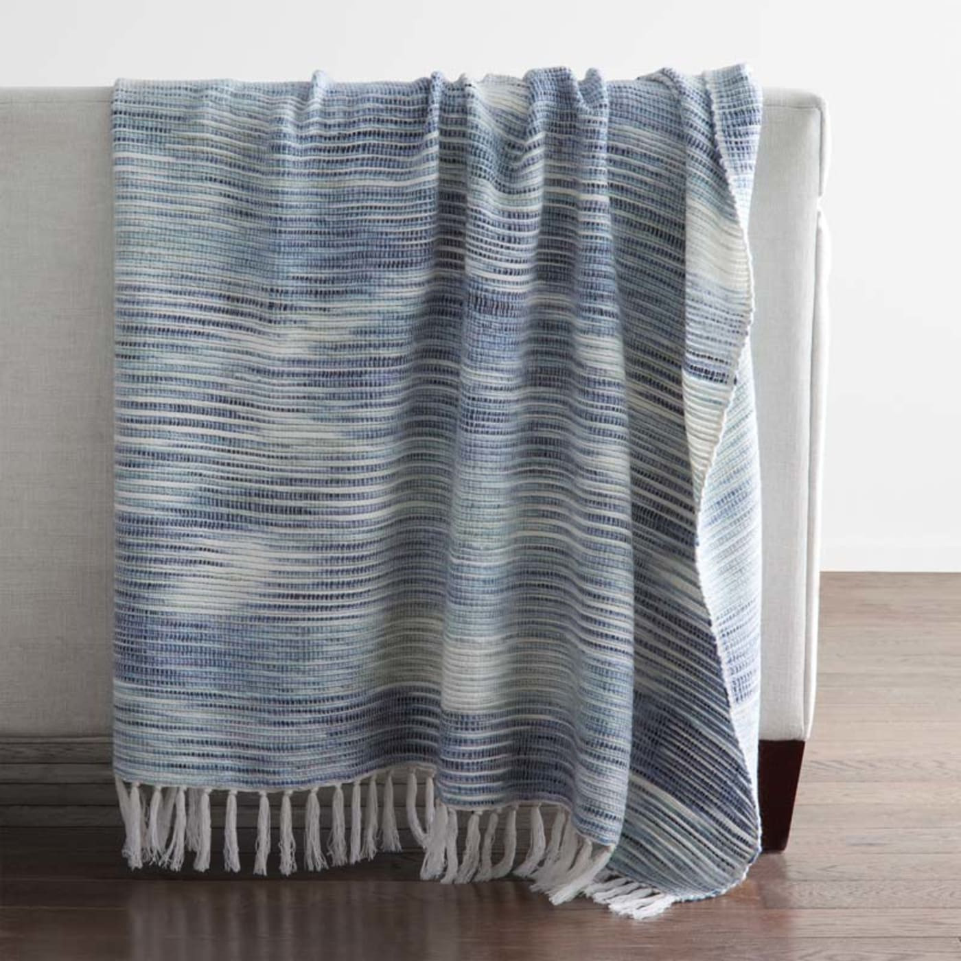 Shrida Throw - Blue | The Company Store