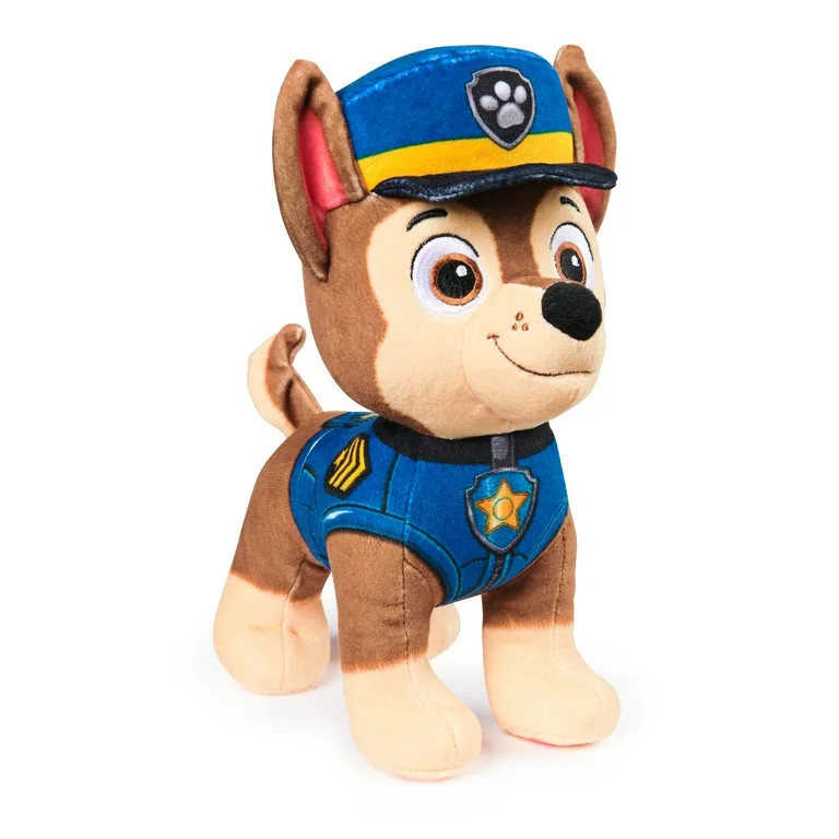 PAW Patrol Premium Plush Chase 7.5-Inches Tall with Super Soft Fur for Kids Ages 3+ | Walmart (US)