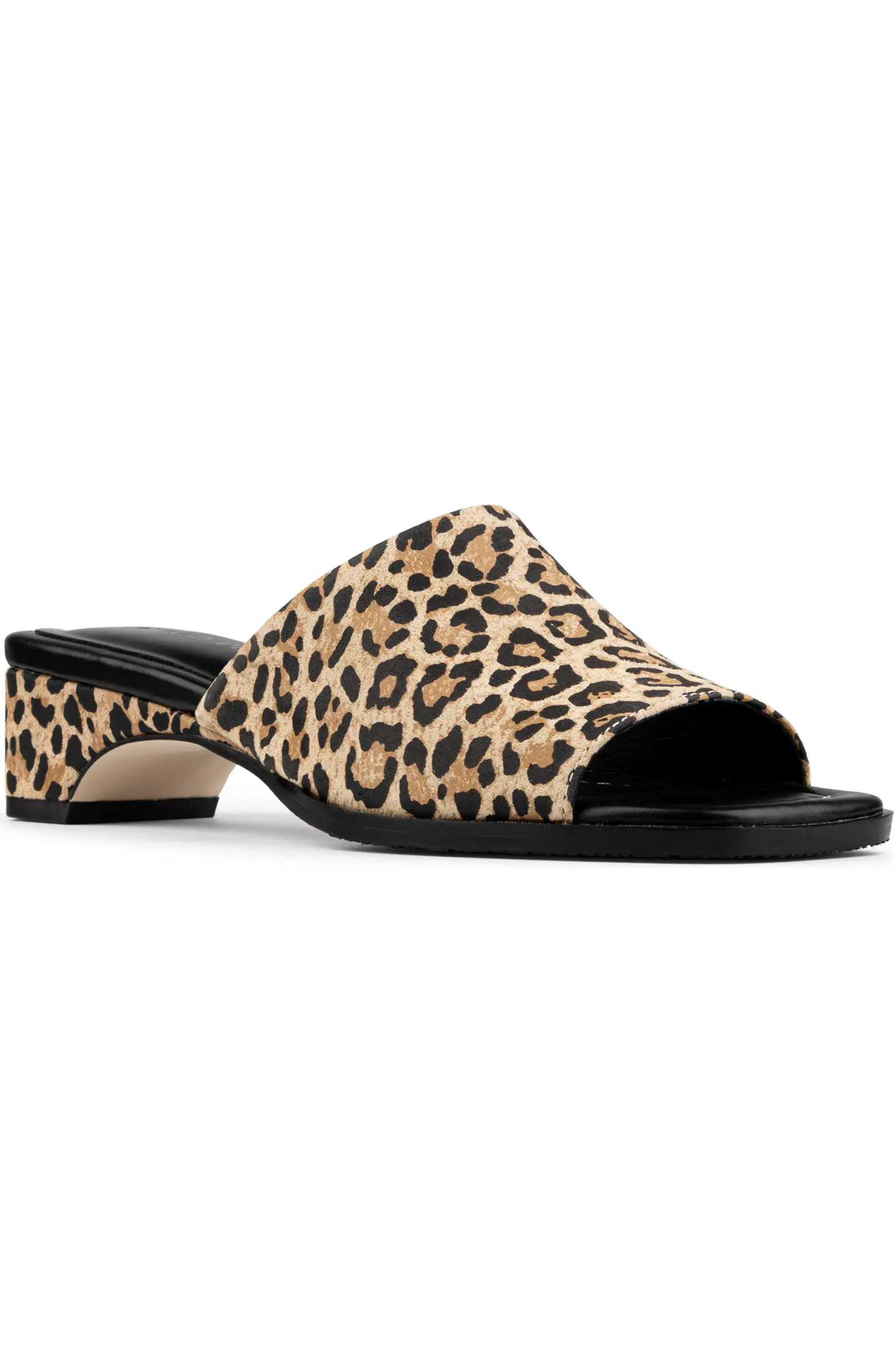 Donald Pliner Leopard Spot Slide Sandal (Women) | Nordstrom | Nordstrom