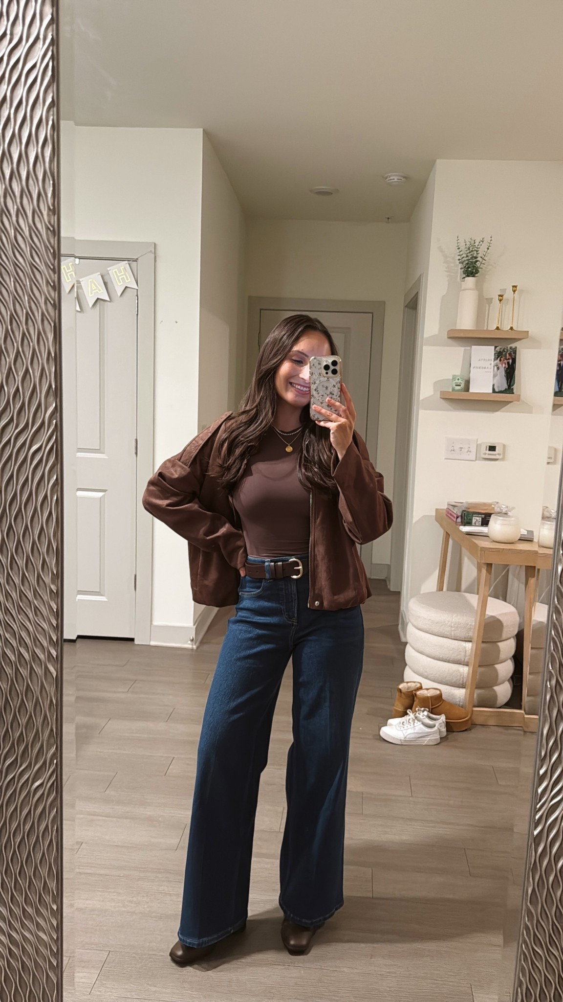 Amazon jacket - S,
Tee - XS,
Jeans - XS petite

#LTKgrwm #LTKPetite #LTKootd