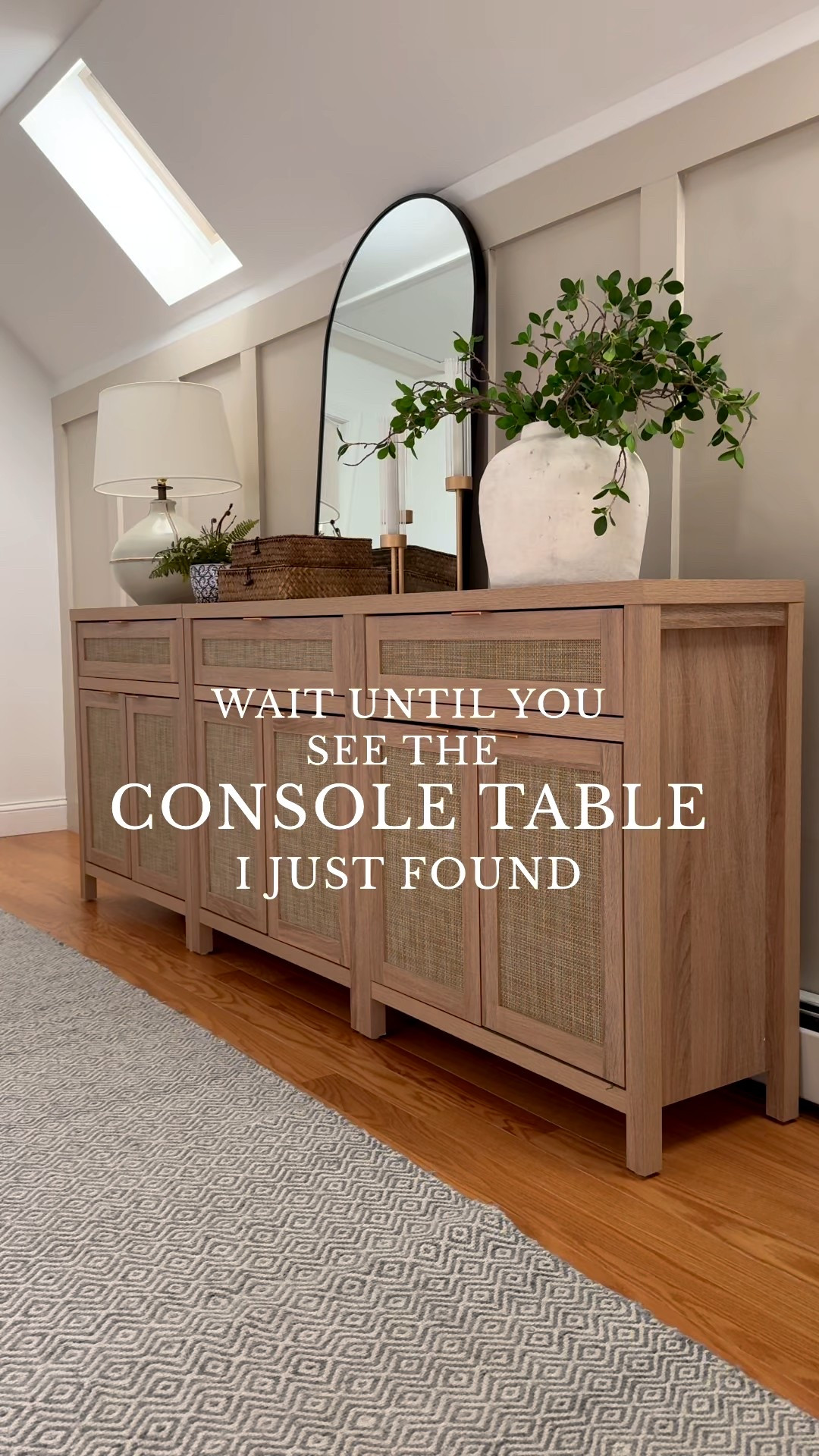 This pottery barn sideboard adds storage and texture while elevating the entire space. coastal storage furniture, sideboard buffet, woven furniture, neutral home decor, coastal interiors, timeless furniture, home organization, living room styling, sherricalnanhome

#LTKHome