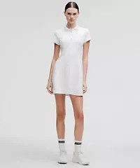 Slim-Fit Linerless Polo Dress | Women's Dresses | lululemon | Lululemon (US)