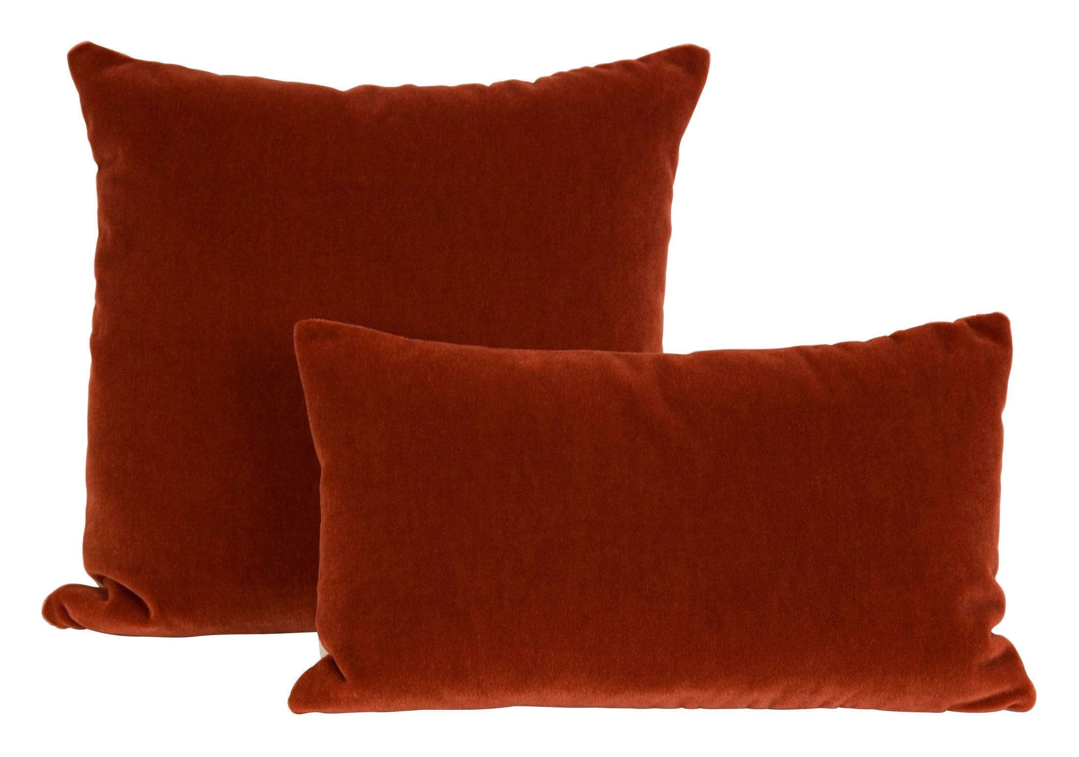 Persimmon Mohair Pillows | Jayson Home