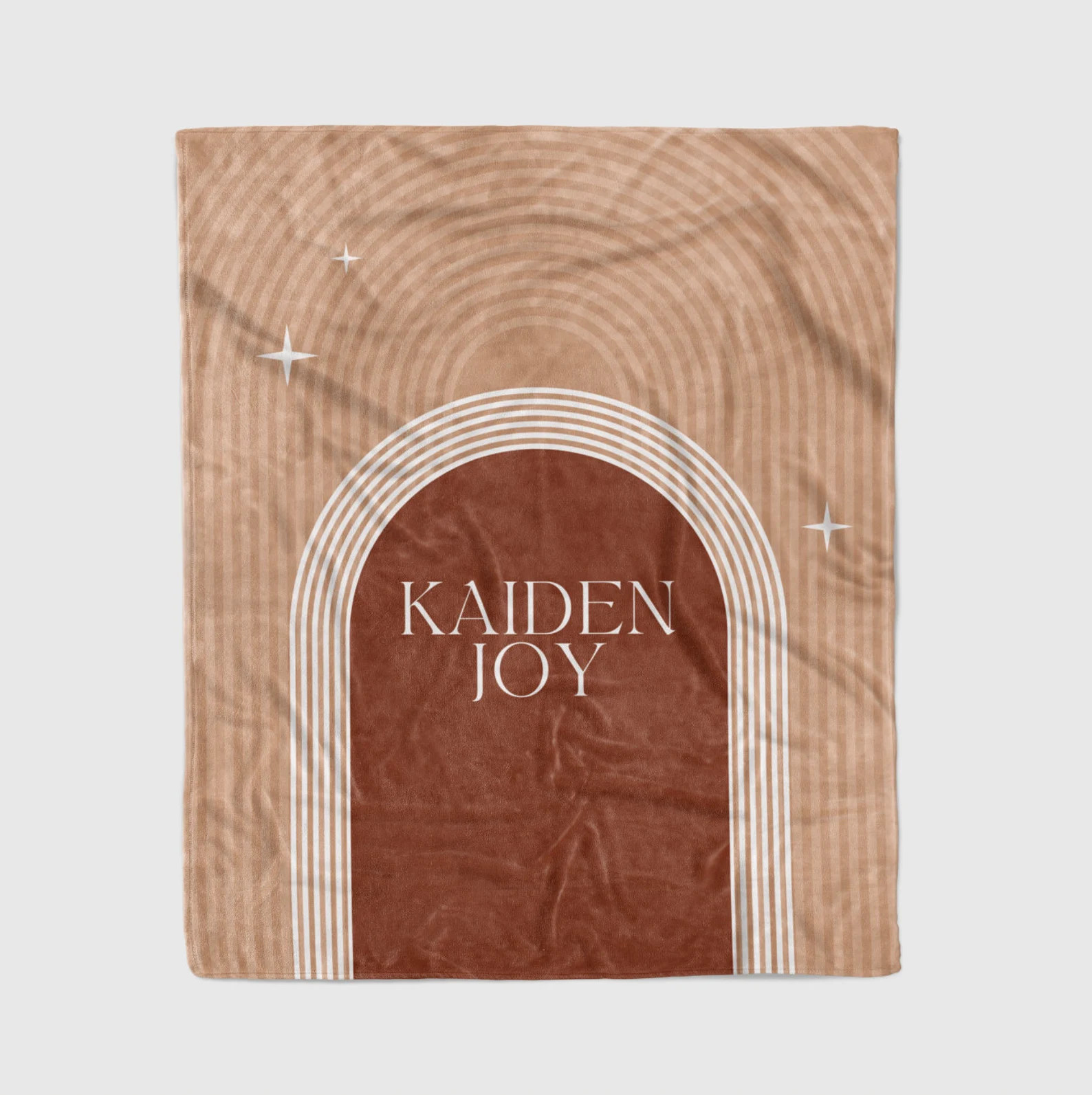 Boho Baby Blanket Custom Name Blanket Baby Girl Blanket - Etsy | Etsy (US)