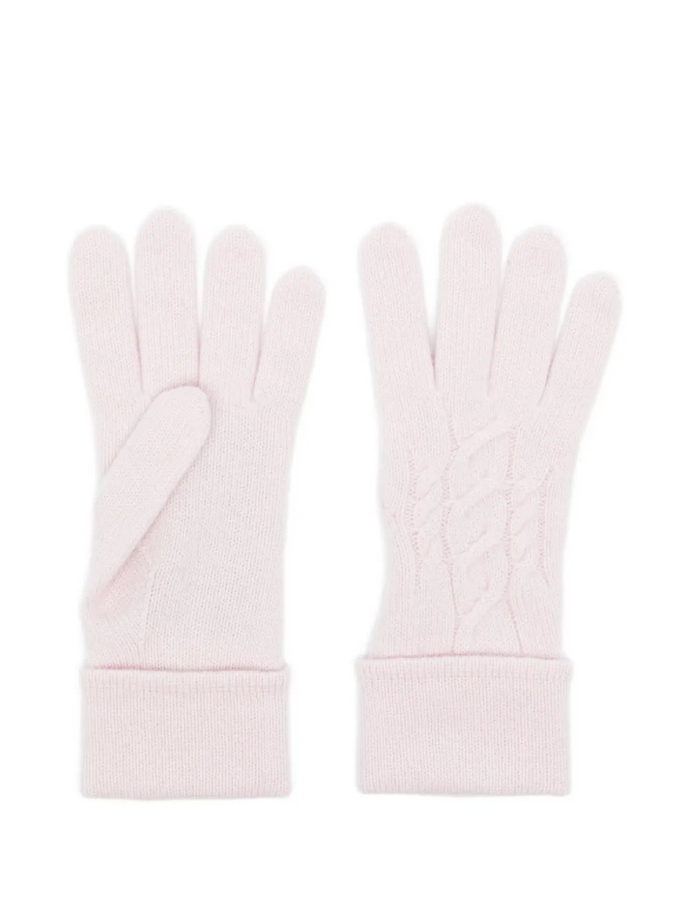 N.Peal Cable Gloves | Pink | FARFETCH SI | Farfetch Global