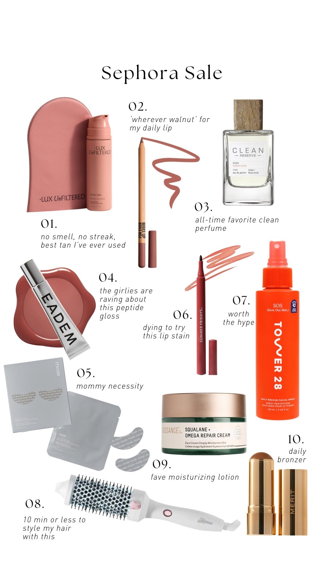 If I had to pick 10 items from the Sephora sale this is what I’m getting!! 

#LTKSaleAlert #LTKBeauty