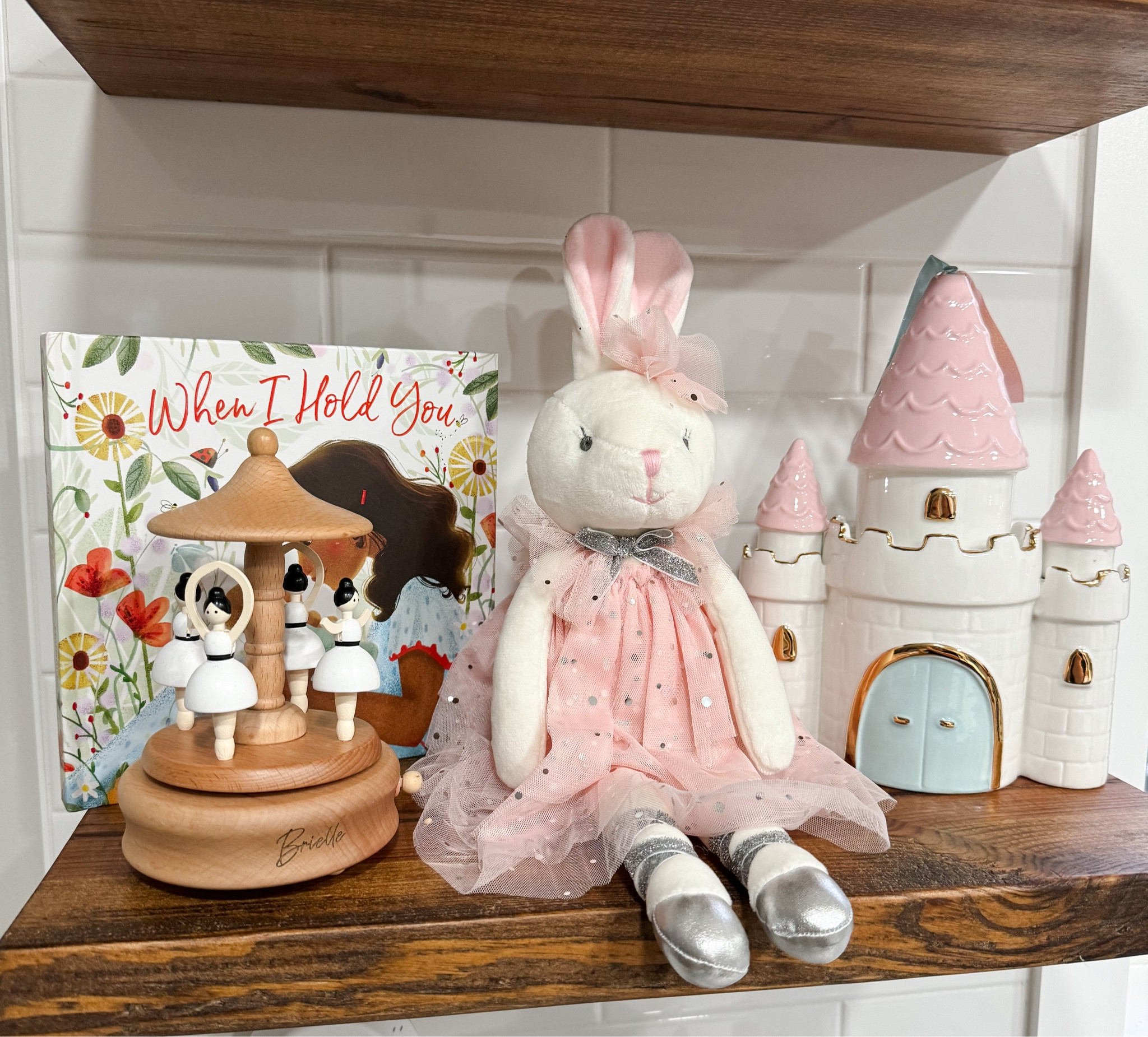 A few favorite baby girl room accessories! 

Girly nursery // baby girl // castle piggy bank // ballerina decor // ballerina bunny // ballerina music box // baby girl book // when I hold you // Christian children’s books

#LTKbaby #LTKsalealert #LTKkids