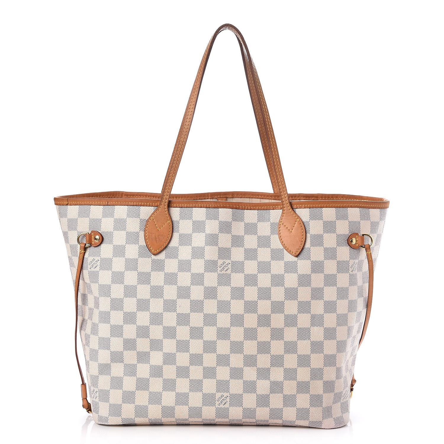 LOUIS VUITTON Damier Azur Neverfull MM | Fashionphile