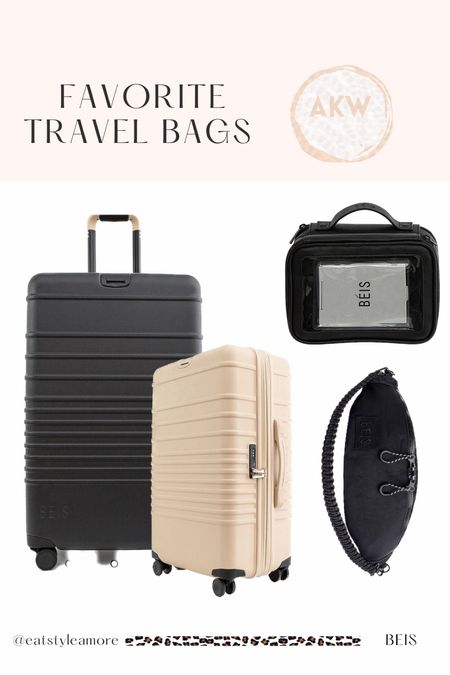 Beis luggage. Favorite travel bags. 

#LTKtravel #LTKGiftGuide