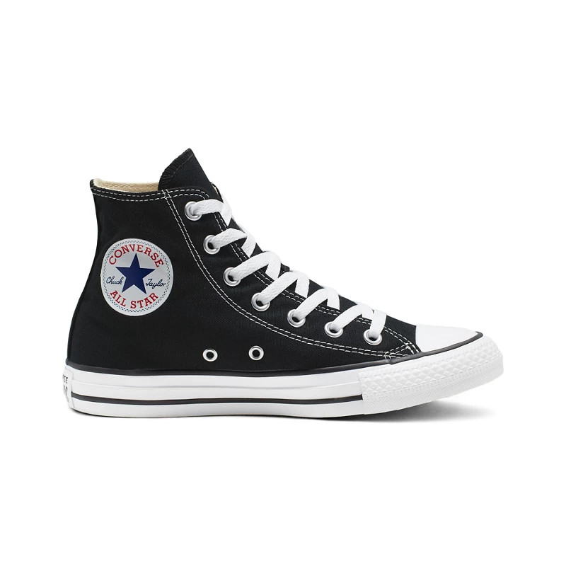 Converse Women's Chuck Taylor All-Star High-Top Shoes Black/White, 8.5 - Women's Athletic Lifestyle at Academy Sports | Academy Sports + Outdoors