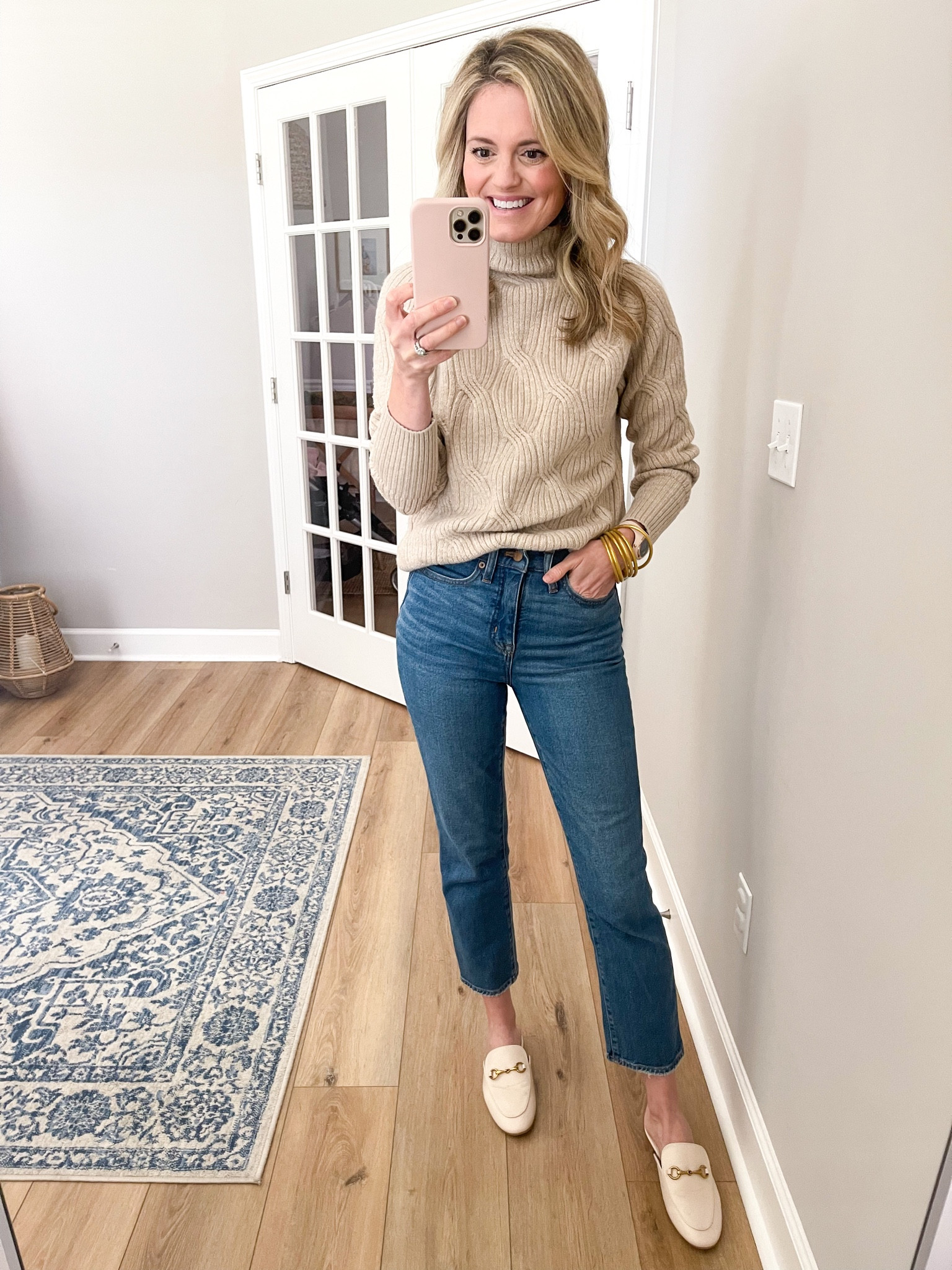 Amazon cable knit sweater is on sale! Wearing the size small 

#LTKsalealert #LTKunder50 #LTKSeasonal