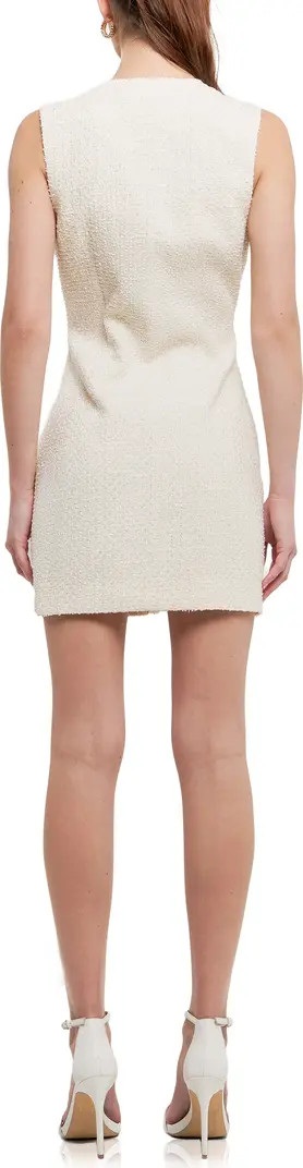 Sleeveless Tweed Minidress | Nordstrom