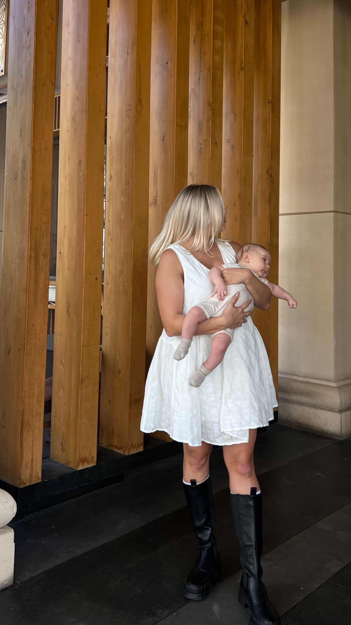 staple boots & baby doll dress. boots are from princess polly and dress is from a local shop! but i added one i found! you can’t go wrong with this look! socks are from amazon xx 

#LTKStyleTip #LTKFindsUnder100