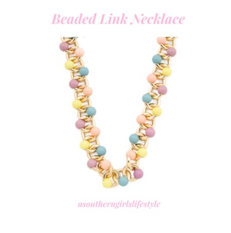 A Necklace to grab over & over again! Such a beautiful pop of pastel color with Gold

Absolutely love this Lele Sadoughi Necklace! 16in with a 3in extender. 

TJMaxx. Easter Outfit. Spring Outfit. 

#LTKSeasonal #LTKfindsunder100 #LTKstyletip