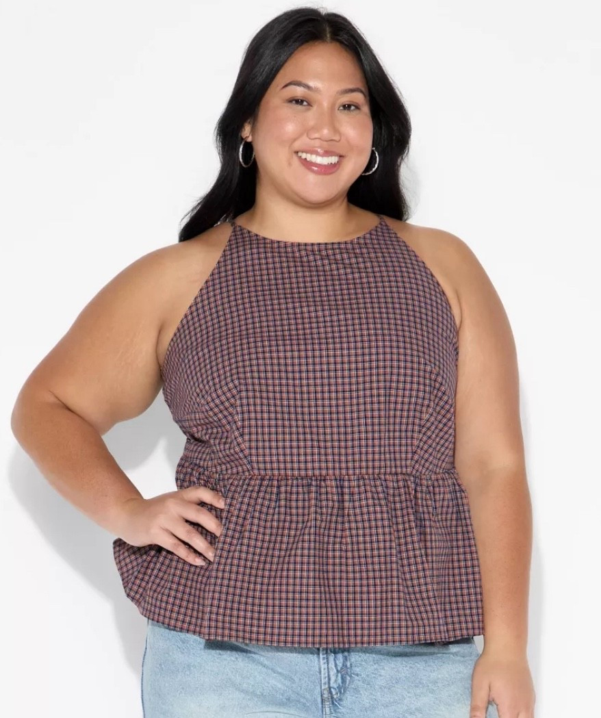 Women's High Neck Babydoll Halter Top - Wild Fable

#LTKStyleTip #LTKSeasonal #LTKMidsize