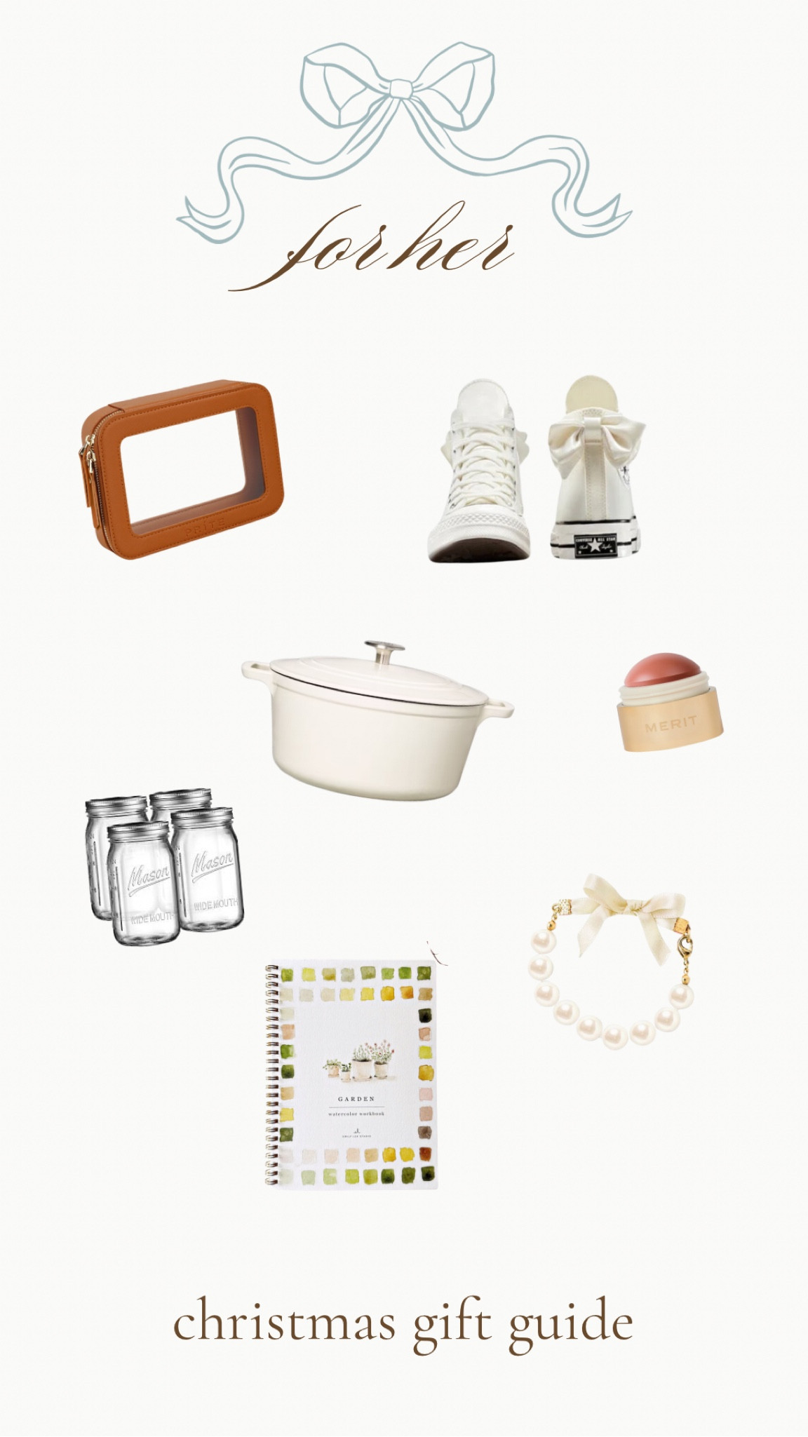 ok.. I know I’m not the only one whose brain shuts down when someone asks me what I want for Christmas. I made this guide as an inspo, it’s all stuff I already have & use, minus that sweet pearl bracelet (which is currently on my wish list) 🥹🤍🎄🤎 

#LTKHoliday #LTKSeasonal #LTKGiftGuide