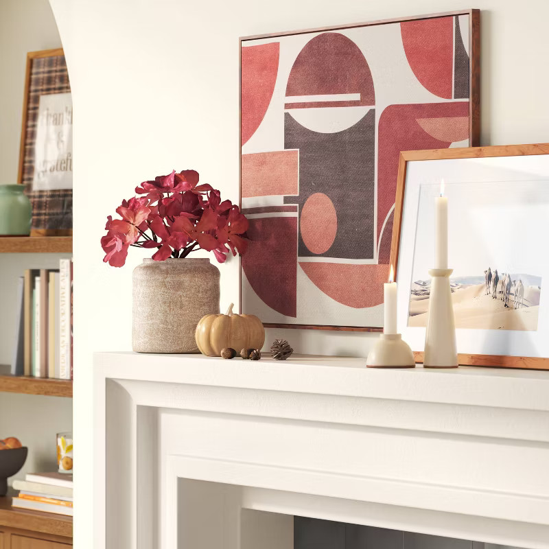 Small Ceramic Taper Candle Holder Cream - Threshold™ | Target