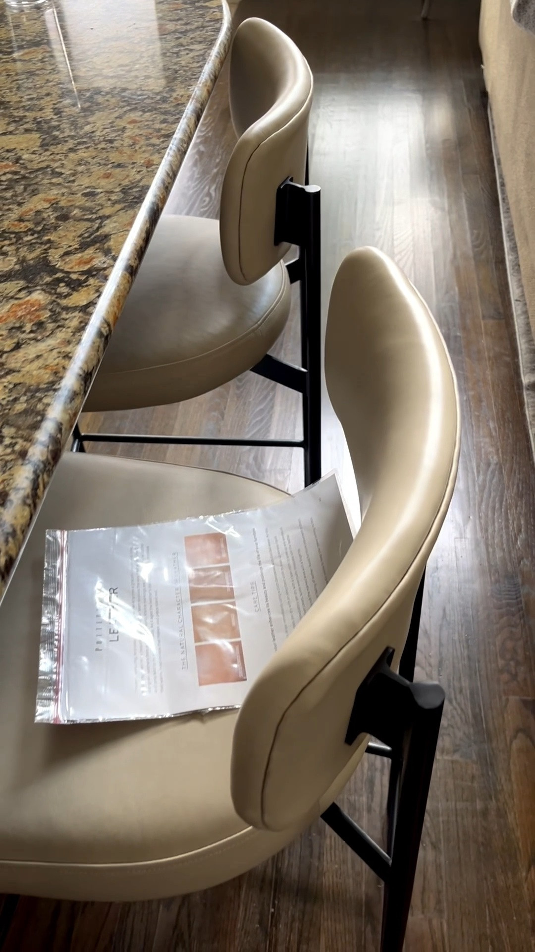 Love my counter stools!! These are the in stock Pebble leather.

#LTKmomlife #LTKHome #LTKstorytime