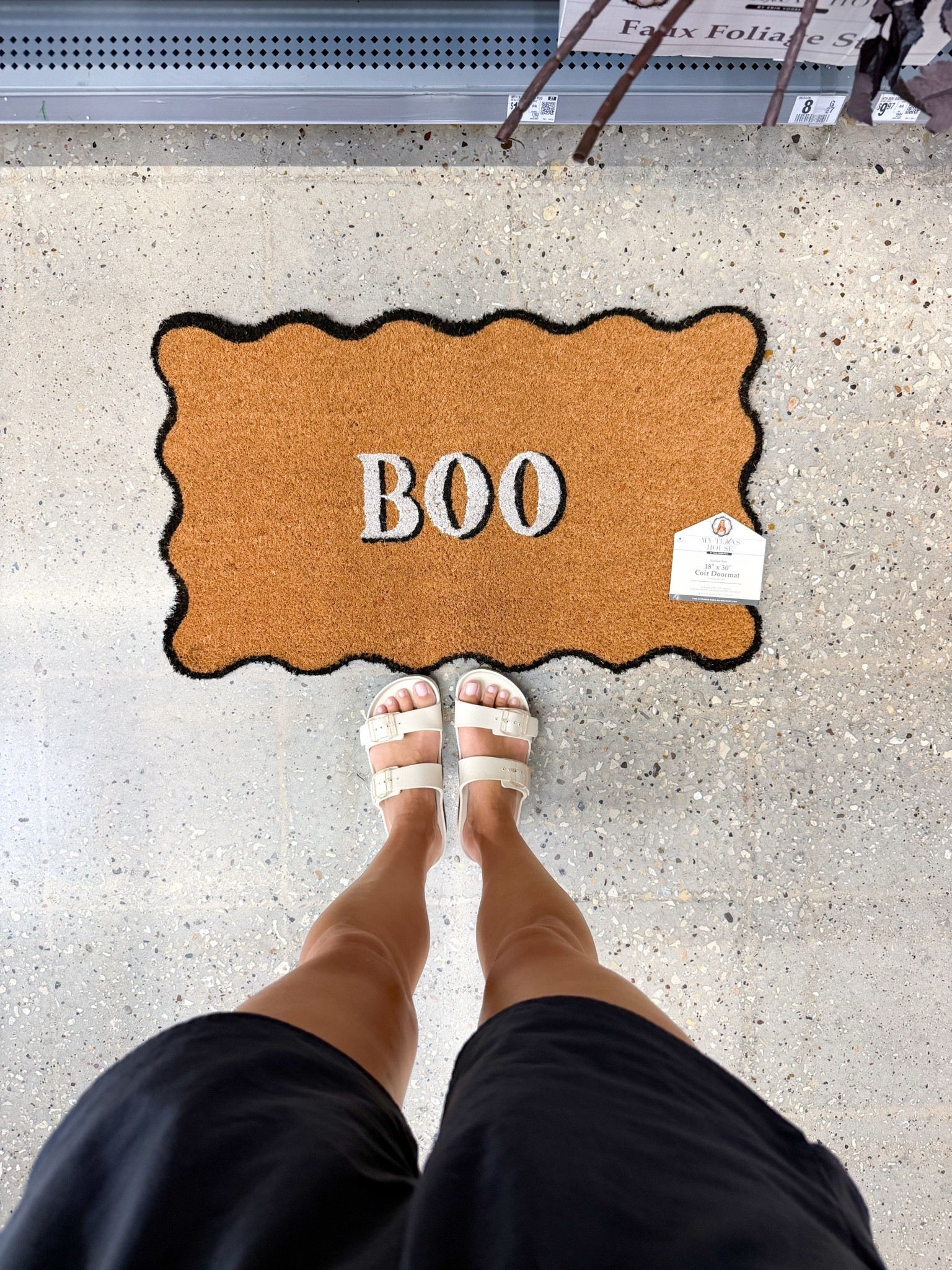 The cutest boo mat from Walmart! Perfect for decorating your front porch for the season! @Walmart

#LTKmomlife #LTKSeasonal #LTKHome