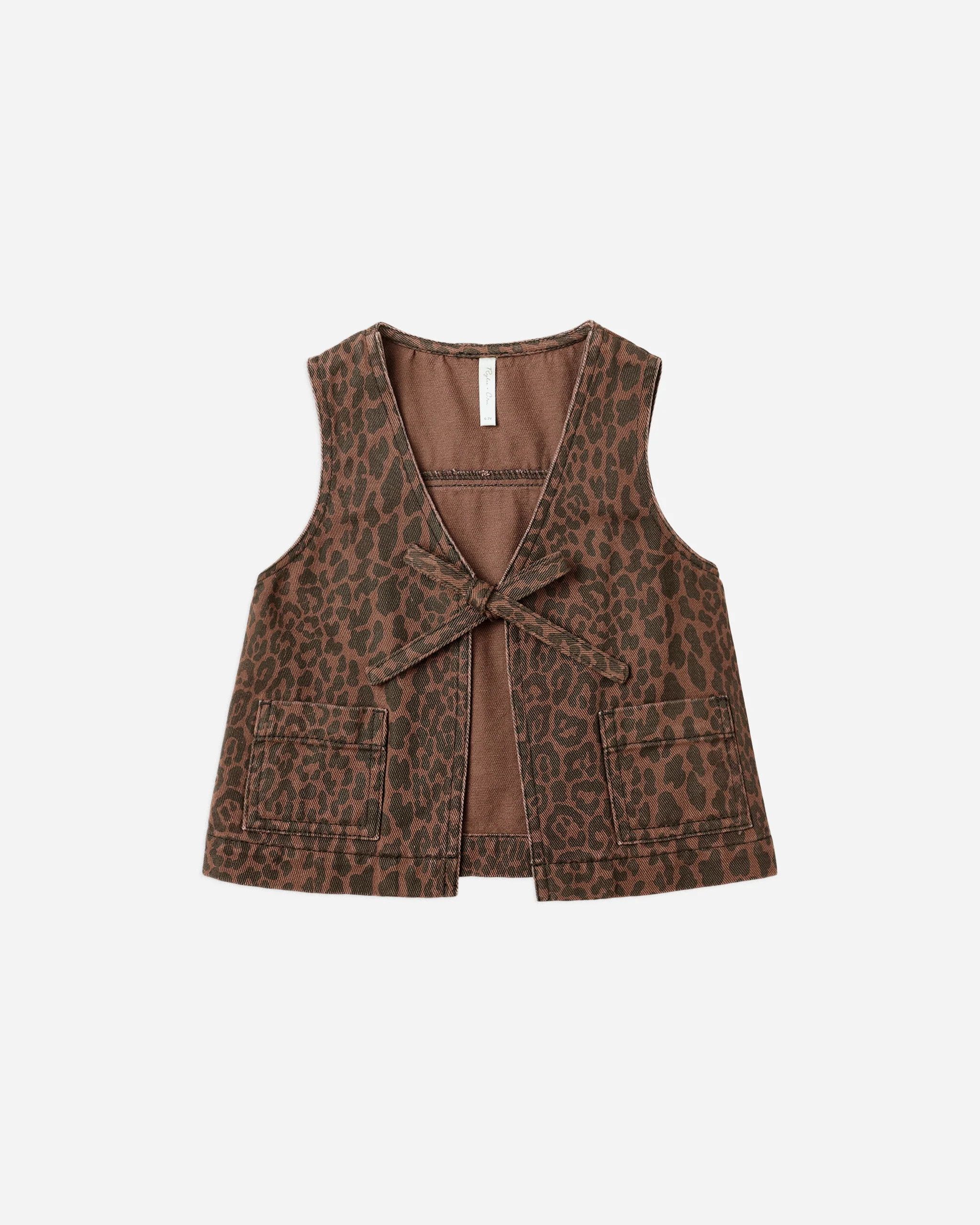 Utility Vest || Leopard | Rylee + Cru