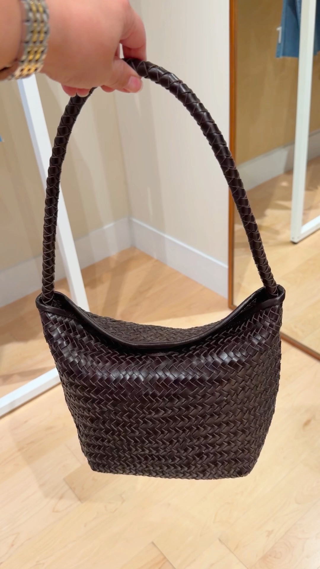 Loving the woven bag collection at Madewell, especially this shoulder bag in this dark rich coffee bean brown! Such a gorgeous color and a great everyday style for casual outfits and workwear. Lots of other sizes, styles and colors in this woven collection and they’re all beautiful! 

#LTKOver40 #LTKTravel #LTKWorkwear