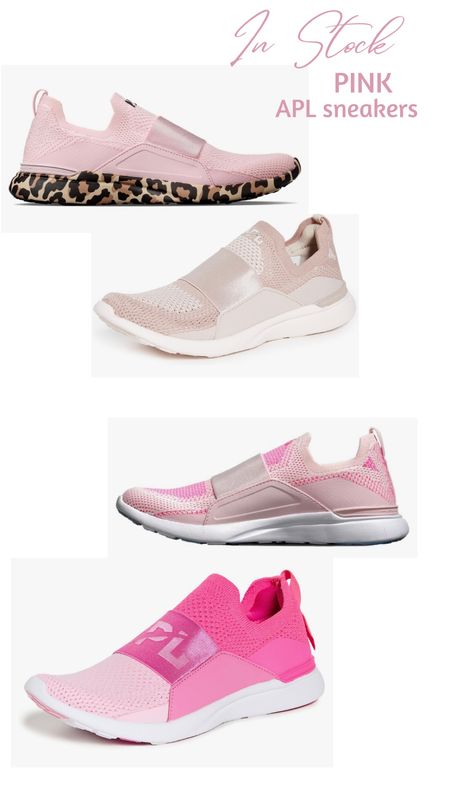 In stock pink APL sneakers on Amazon 

#LTKshoecrush #LTKFitness #LTKxPrimeDay