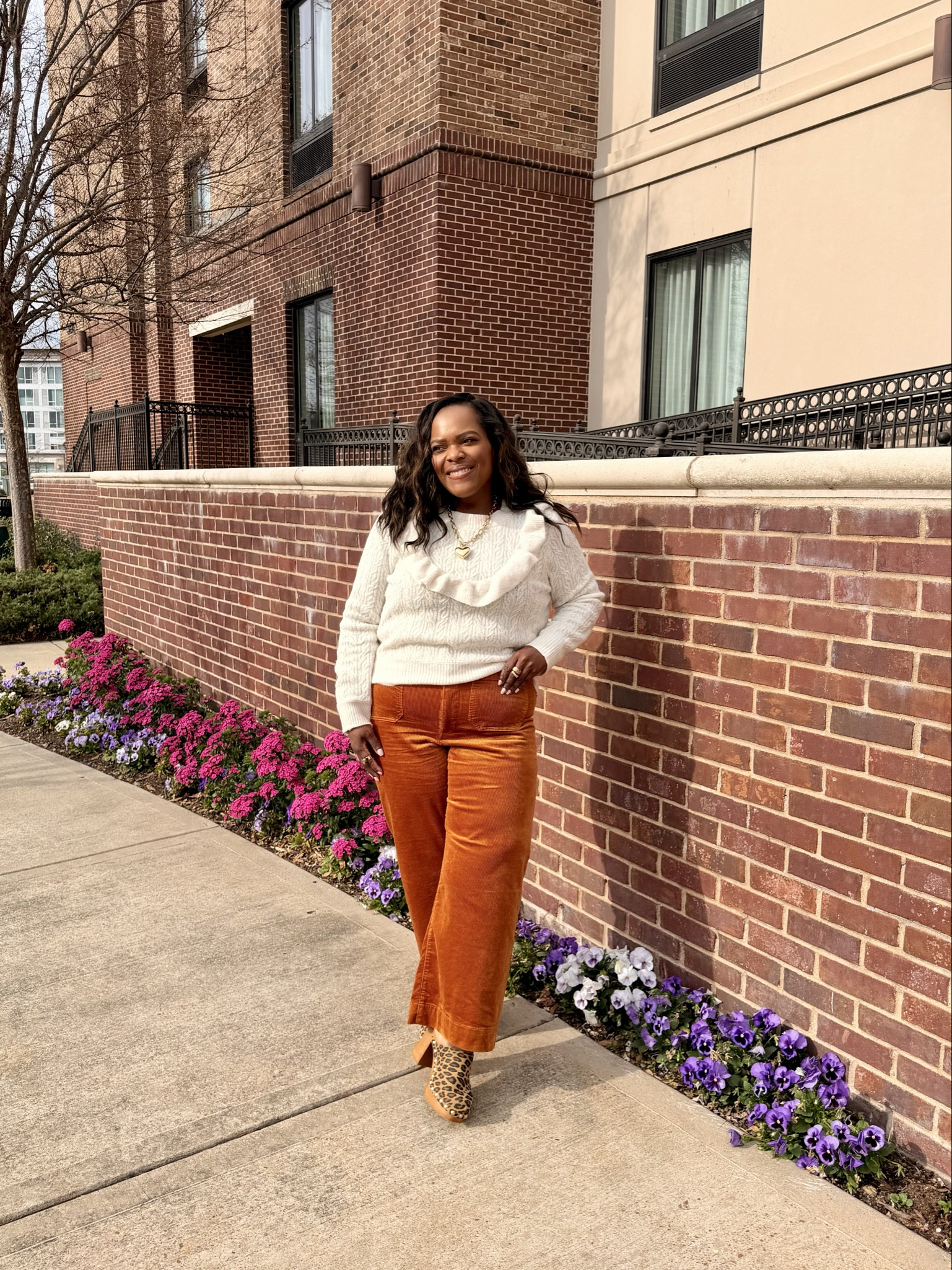 Love these @Anthropologie Colette corduroy pants - they also have this style in denim and ponte. Perfect for the office and everyday!  Wearing the size 32. 

#LTKgrwm #LTKWorkwear #LTKootd