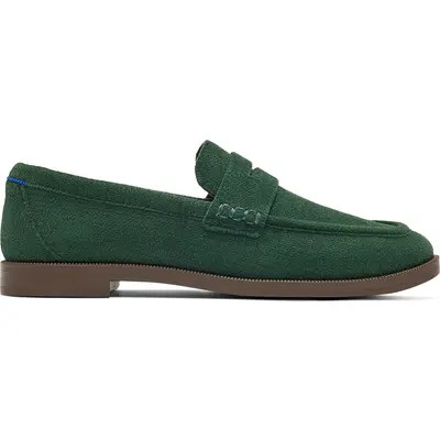 Rothy's The ReVelvet™ Penny Loafer in Revelvet Black at Nordstrom, Size 10 | Nordstrom