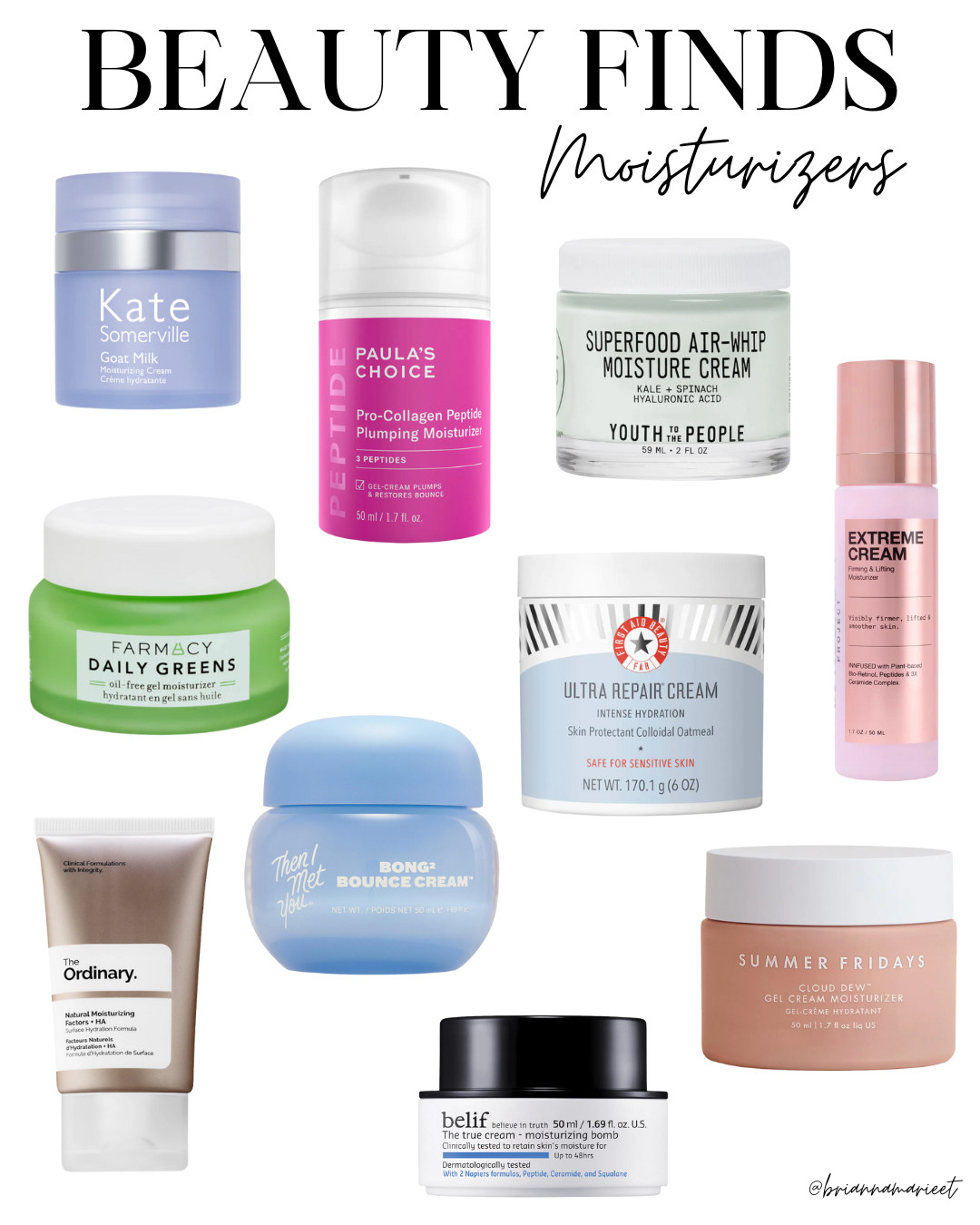 Some favorite moisturizers for your skincare routine! 

 #LTKgrwm #LTKselfcare #LTKBeauty