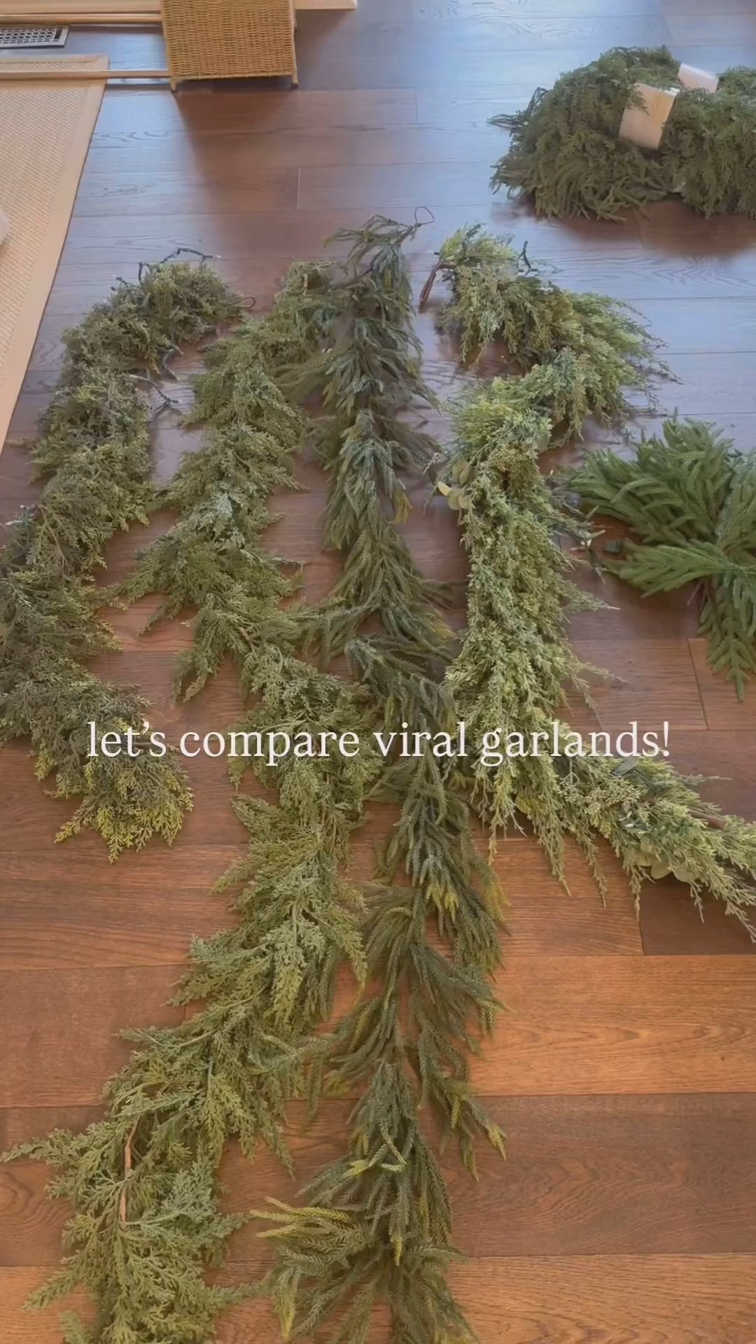 Holiday garland showdown!
 See which viral garlands give your home that cozy Christmas charm without breaking the bank.

#ChristmasDecor #HolidayGarlands #GarlandComparison #WalmartFinds #AmazonFinds #HolidayHomeDecor


#LTKSeasonal