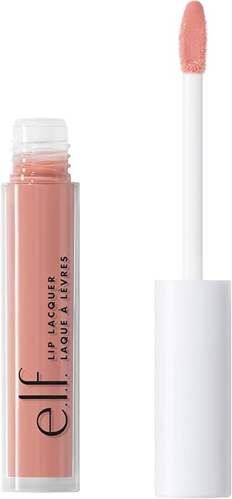 e.l.f. Lip Lacquer, Hydrating Lip Gloss, Non-Sticky Ultra-Shine with Vitamin A & E, Vegan & Cruel... | Amazon (US)