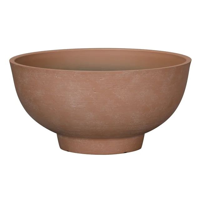 Better Homes & Gardens Terracotta Recycled Resin Planter,12in x 12in x 6in | Walmart (US)