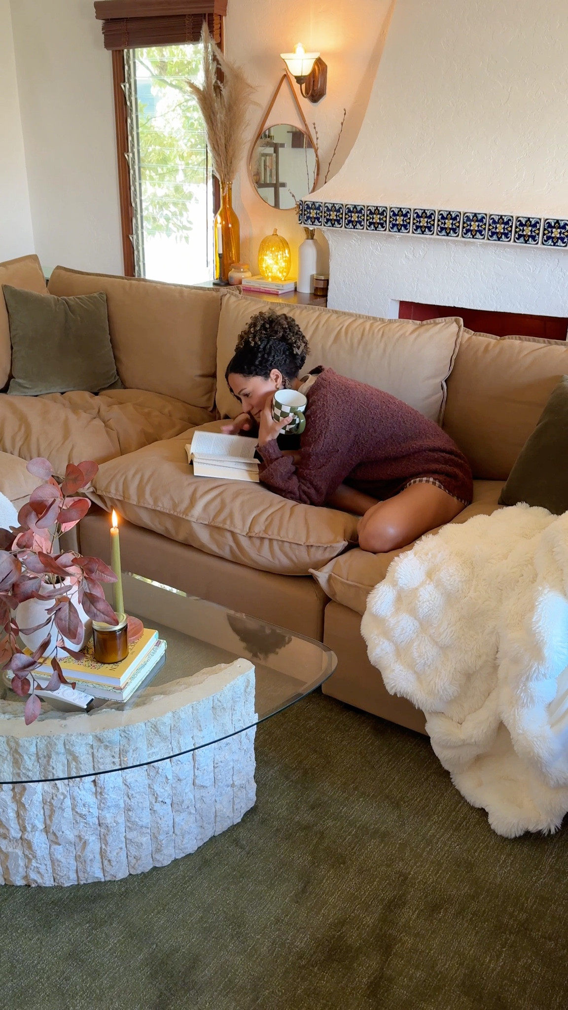 I’ve had this sofa for a year now, and I’ve only added to it! Never giving this thing up🙂‍↕️🤎 

#LTKHome