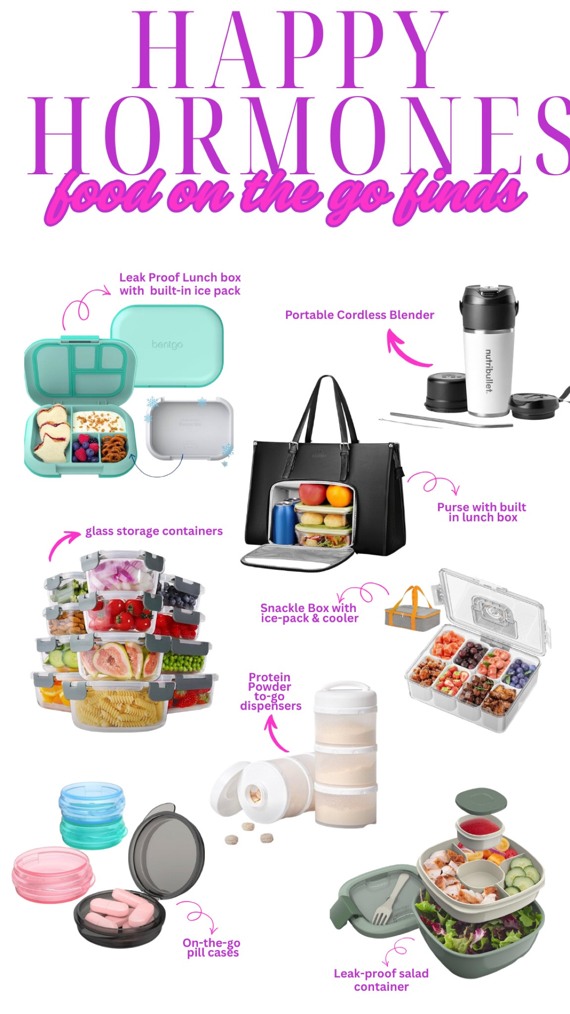 For all my Happy Hormones girlies, these are some food on the go finds that are soooo good 👏🏻💕