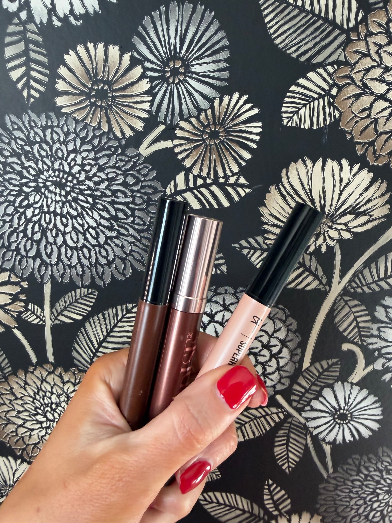 Shadow stick colors Pearl & fearless umber brown mascara 

#LTKOver40 #LTKmorningroutine