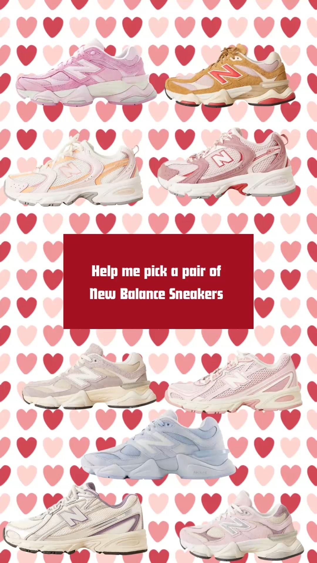 New Balance Sneakers 
#valentines

#LTKValentine #LTKActive