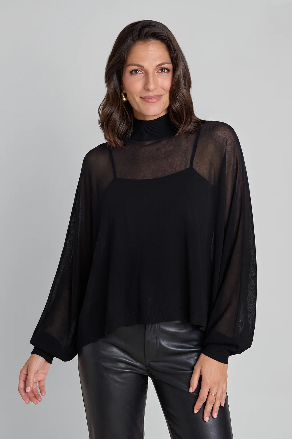Donna Two Piece Sweater - Black | The Noli Shop