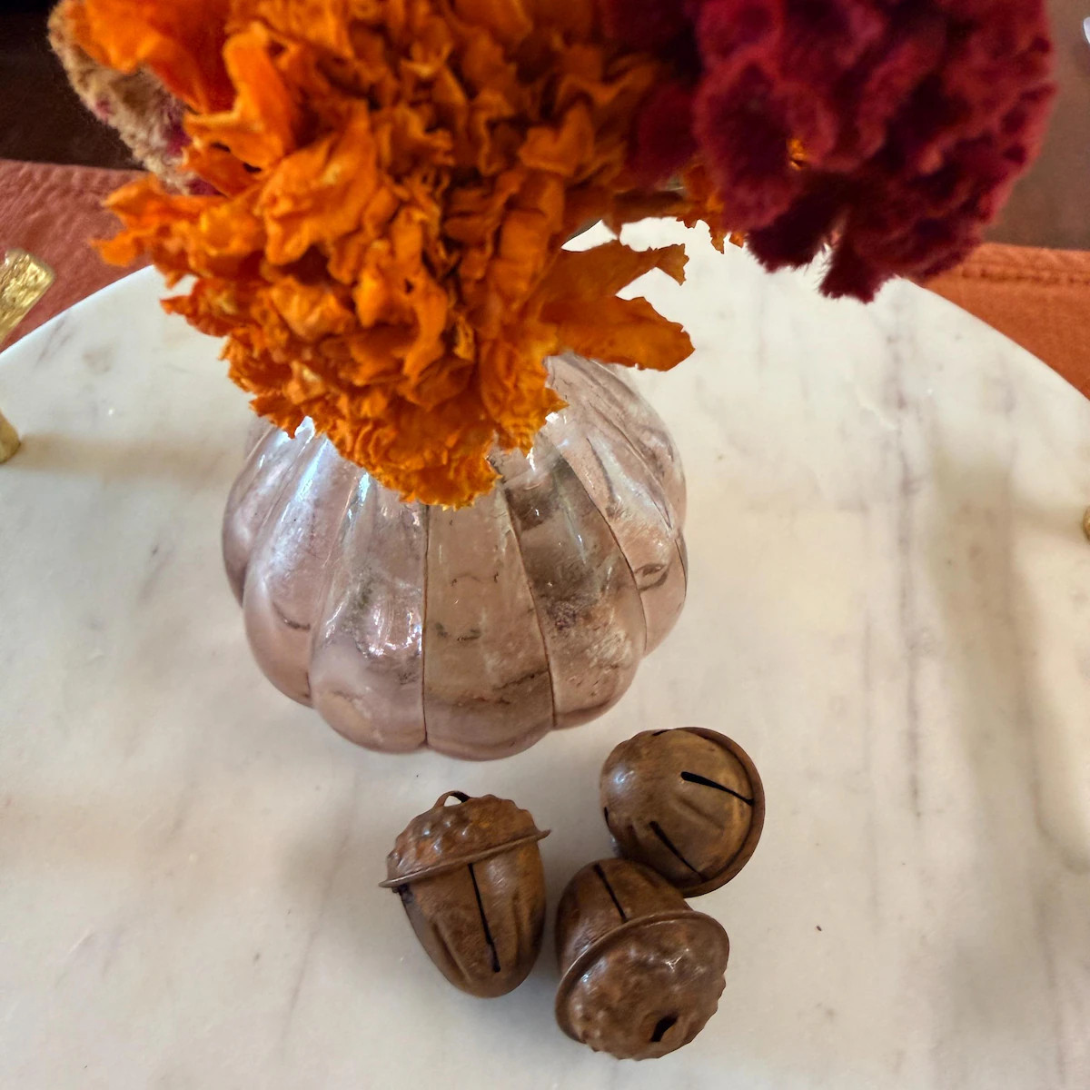 ACORN BELLS in Dark Rustic Brown - A Jingling Delight - Add to Any Decor, Wreath, Garden - Rustic... | Etsy (Global)