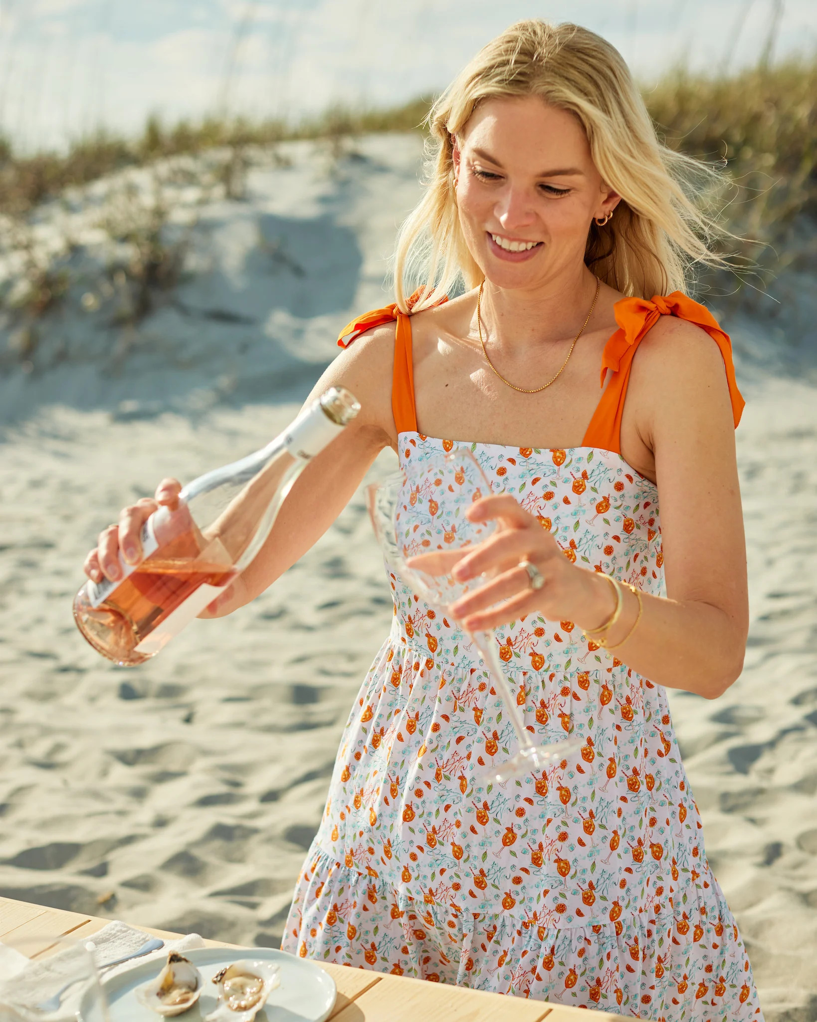 Women's Aperol Spritz Mini Resort Dress - The Seaside Spritz | Kenny Flowers