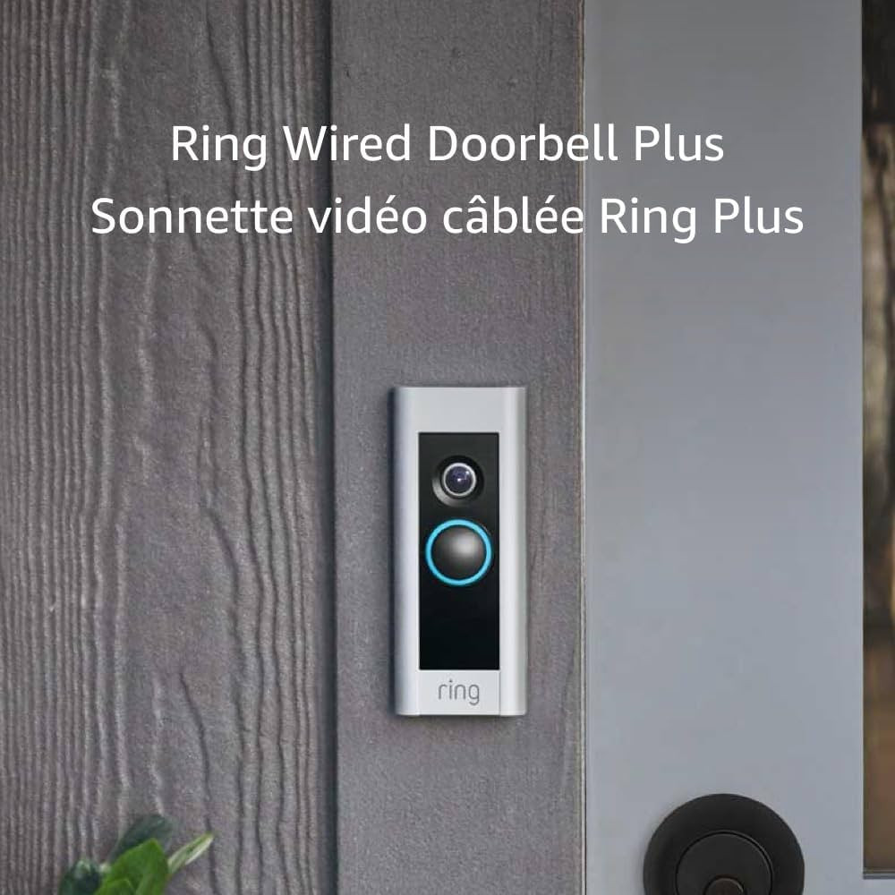Ring Wired Doorbell Plus (Video Doorbell Pro) – Upgraded, with added security features and a sl... | Amazon (CA)
