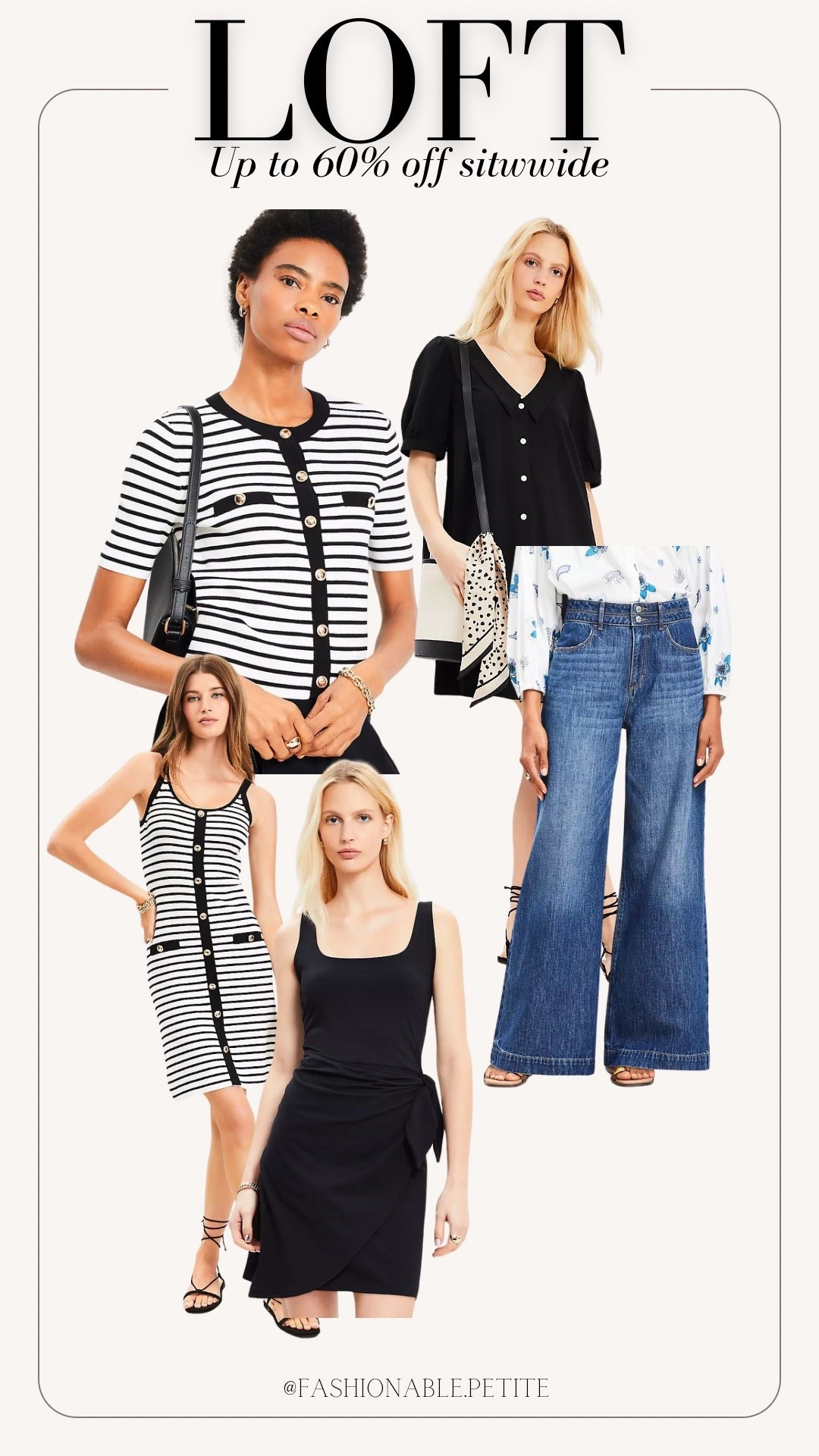 Loft summer outfits up to 60% off!

Petite outfit, summer outfit, petite jeans, summer outfits 

#LTKFindsUnder100 #LTKSaleAlert #LTKPetite