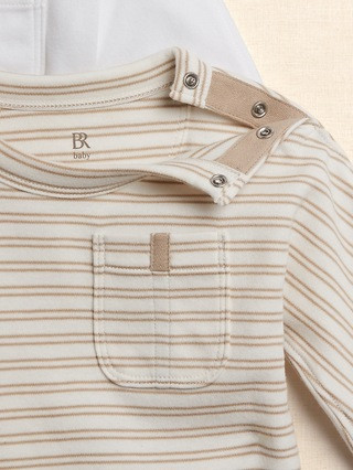 Baby Essential SUPIMA® Long-Sleeve Bodysuit 3-Pack | Banana Republic (US)