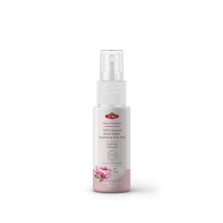 Otaci Rose Passion 100% Natural Rose Water Hydrating Face Mist, Spray Rosewater Face Mist Facial ... | Walmart (US)