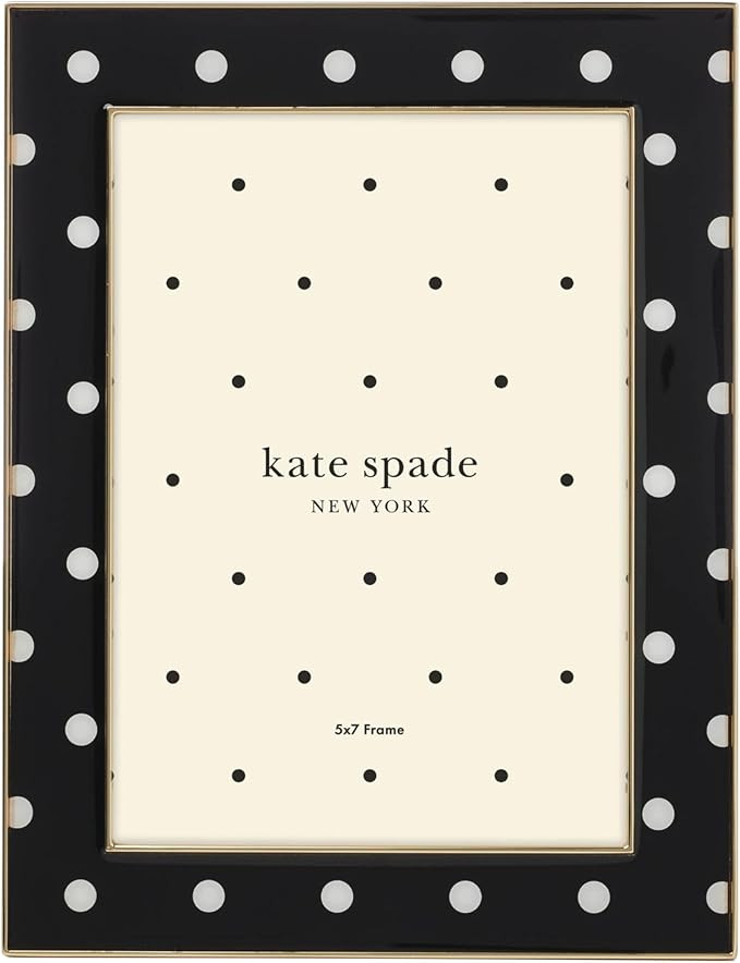 kate spade new york 897448 Sitting Pretty 5x7 Dot Frame | Amazon (US)