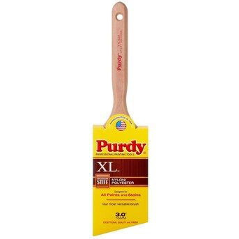 Purdy  Xl Glide 3-in Angle Trim Brush Nylon- Polyester Blend Paint Brush | Lowe's