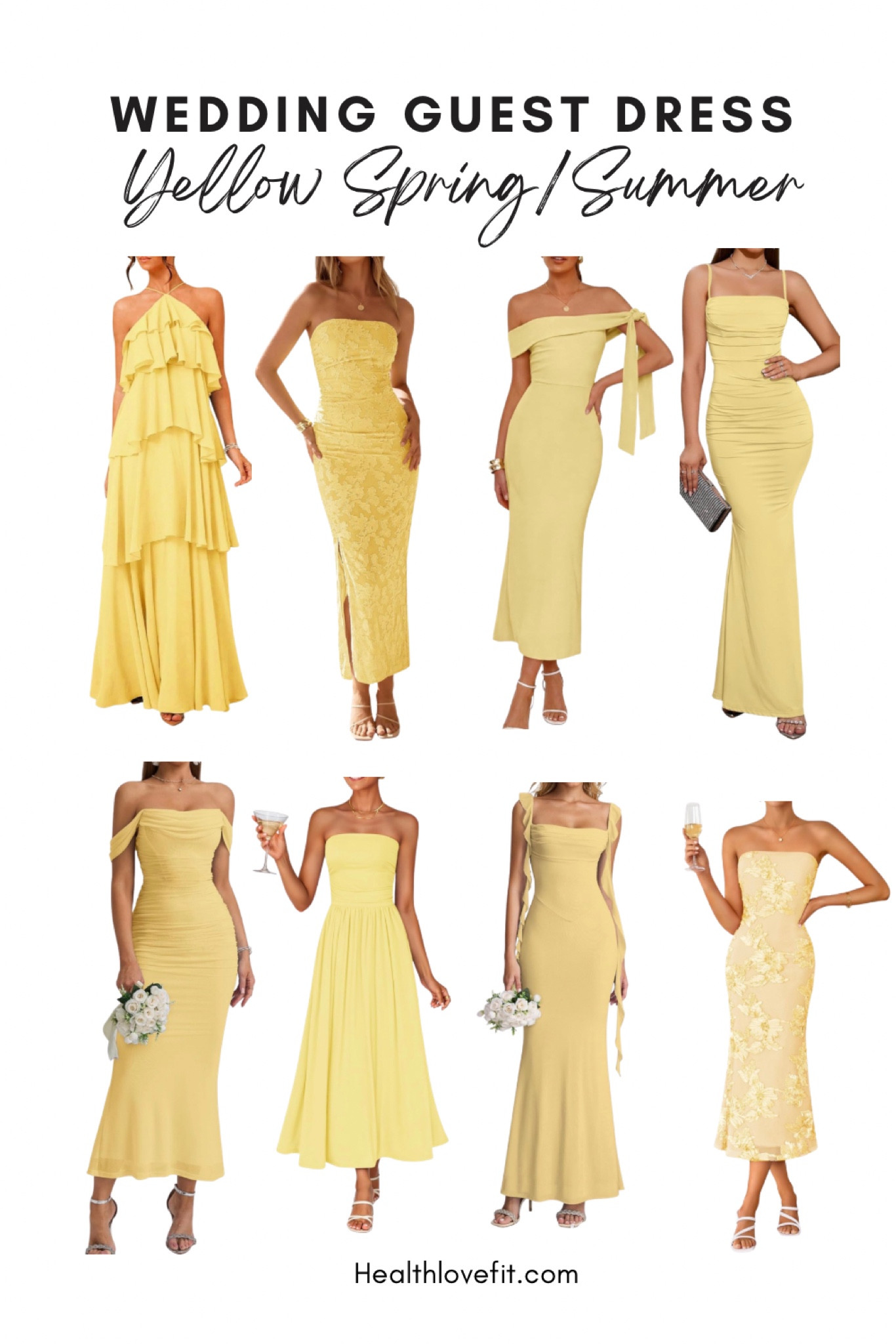 Butter yellow is such a fun wedding guest dress color for spring and summer! I picked different styles and lengths. 

Tags: summer wedding guest dress, wedding guest dress, yellow dress, formal dress, prom dresses, party dresses, long dresses, cocktail dresses, maxi dresses, fancy dresses

#LTKSeasonal #LTKWedding