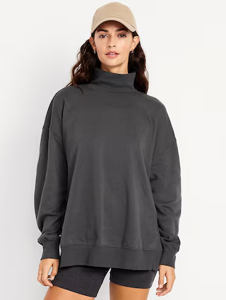SoComfy Oversized Tunic Sweatshirt | Old Navy (US)