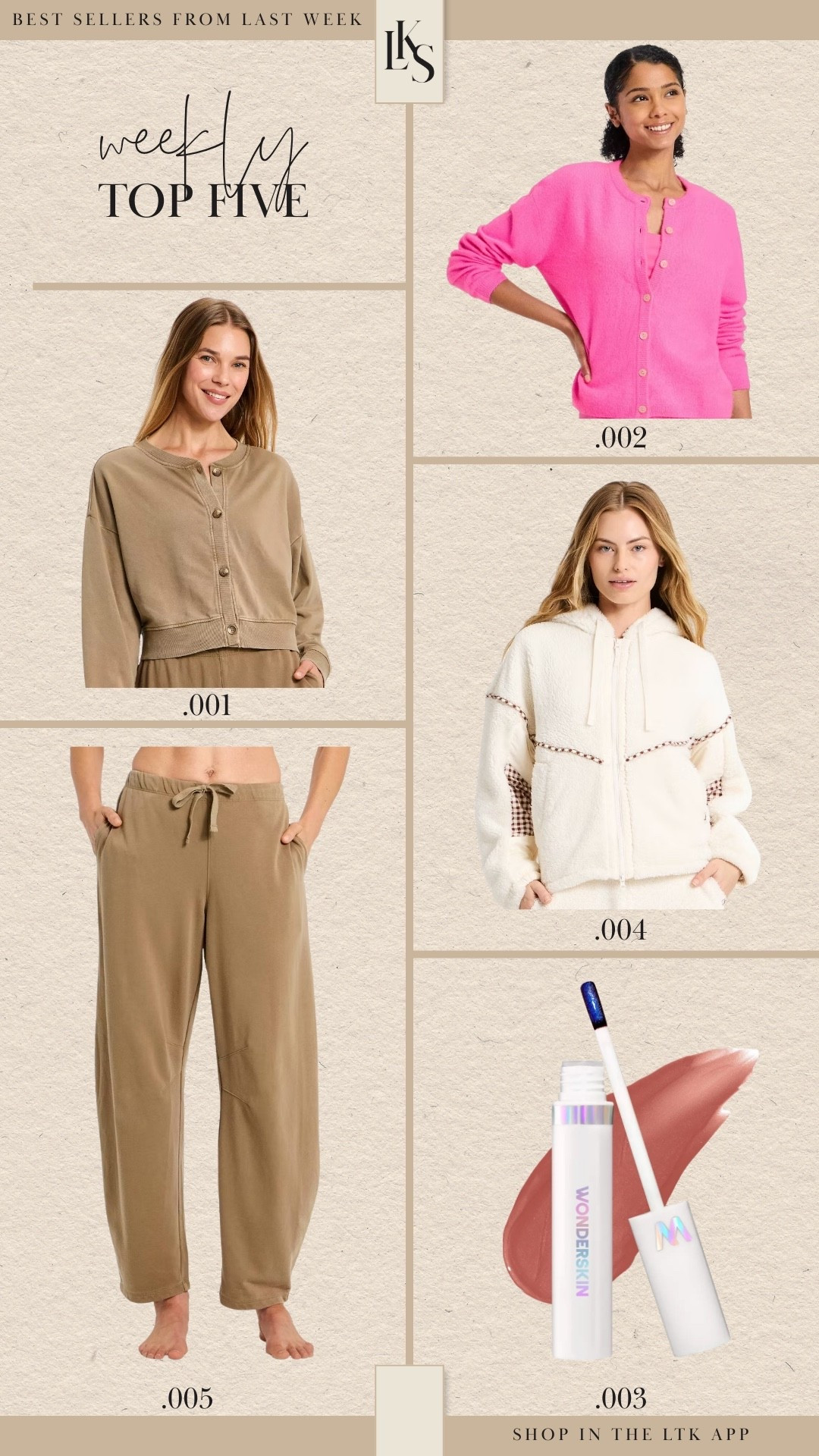 what you guys love the most last week!🩷

#LTKBeauty #LTKSeasonal #LTKValentine